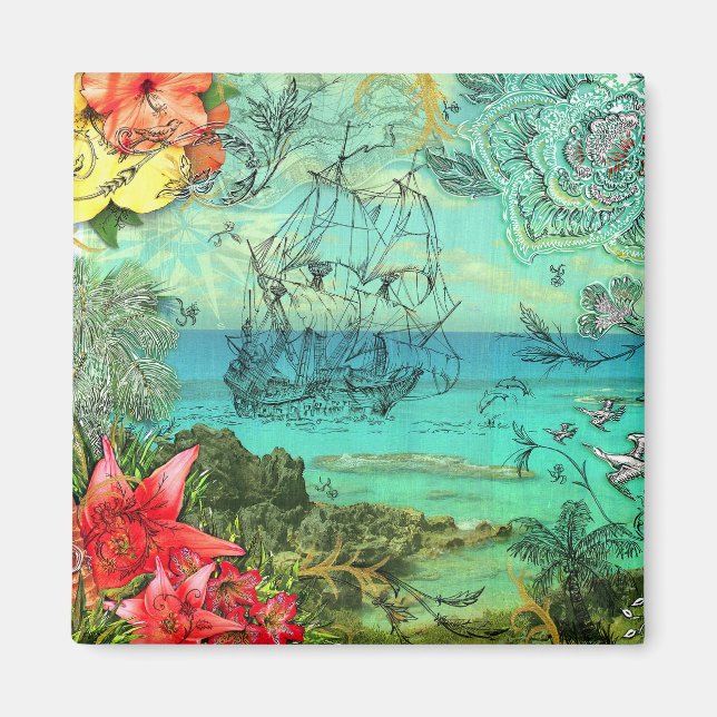 Bermuda, das Sea Venture Magnet (Vorne)