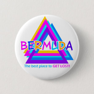 BERMUDA-DREIECK-Knopf Button