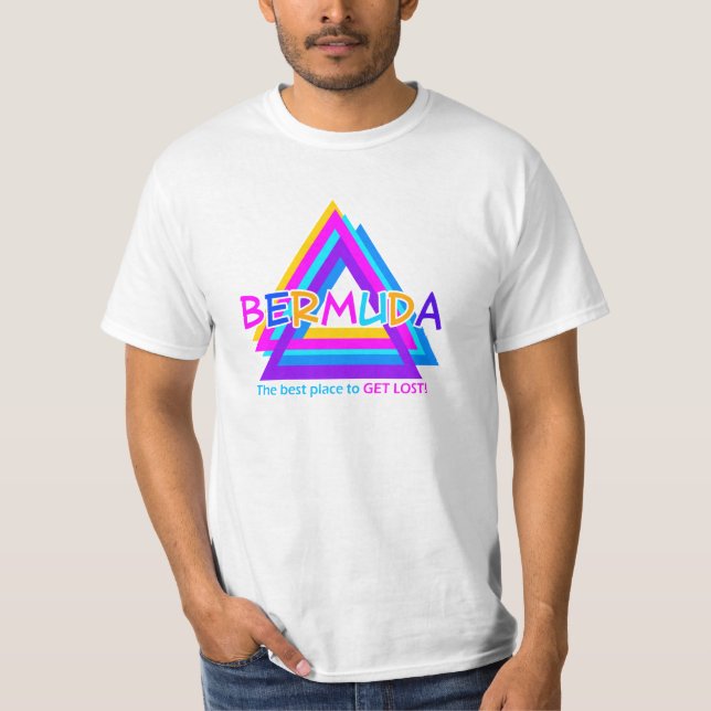 BERMUDA-DREIECK-Shirt - wählen Sie Art T-Shirt (Vorderseite)