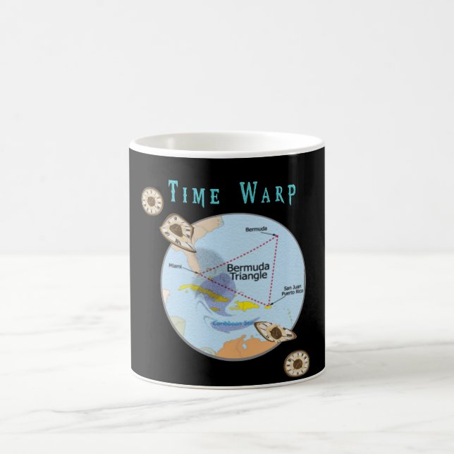 Bermuda-Dreiecksprodukte Tasse (Mittel)