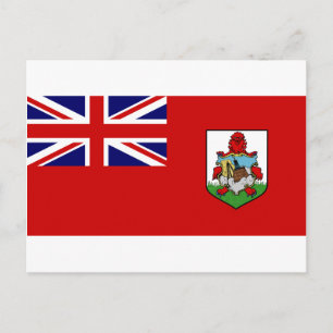 Bermuda Flag BM Postkarte