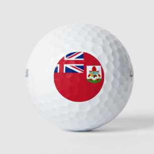 Bermuda Flag Golf Balls Golfball