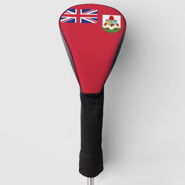 Bermuda Flag Golf Head Cover Golf Headcover (Vorderseite)