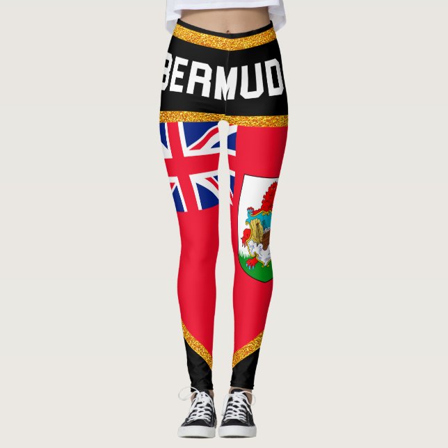 Bermuda Flag Leggings (Vorderseite)