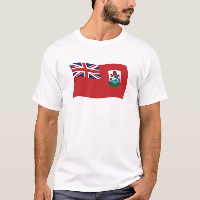 Bermuda-Flag-Shirt T-Shirt (Vorderseite)