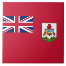 Bermuda-Flagge (Bermudian) (Karibische Inseln) Fliese