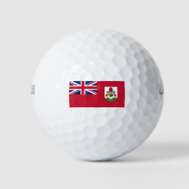 Bermuda-Flagge (Bermudian) (Karibische Inseln) Golfball