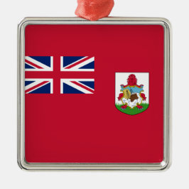 Bermuda-Flagge (Bermudian) (Karibische Inseln) Ornament Aus Metall