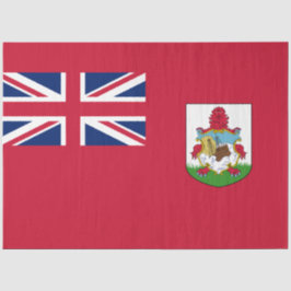Bermuda-Flagge (Bermudian) (Karibische Inseln) Seidenpapier