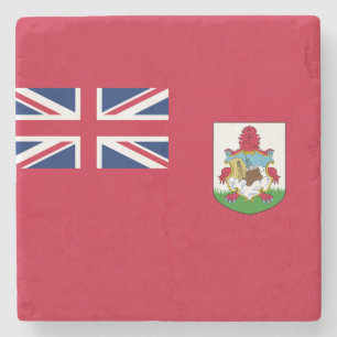 Bermuda-Flagge (Bermudian) (Karibische Inseln) Steinuntersetzer