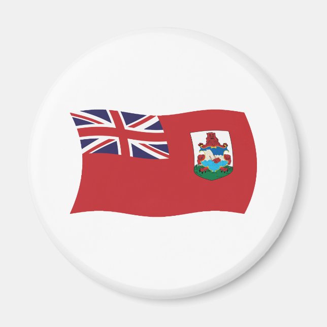 Bermuda-Flagge-Magnet Magnet (Vorne)