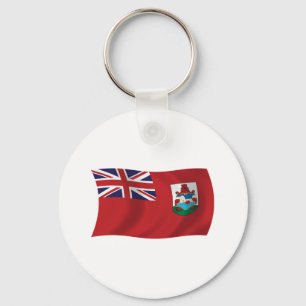 Bermuda-Flagge-Schlüsselanhänger Schlüsselanhänger