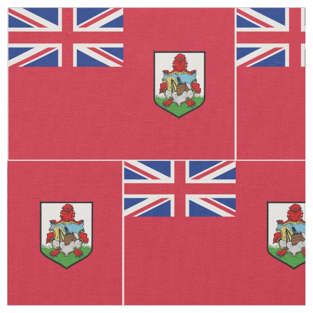 Bermuda-Flagge Stoff (Nahaufnahme)