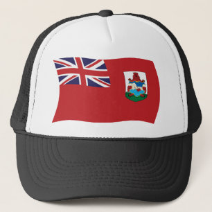 Bermuda-Flaggenmütze Truckerkappe
