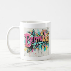 Bermuda Graffiti Vibes: Art: Insel Street Art Kaffeetasse