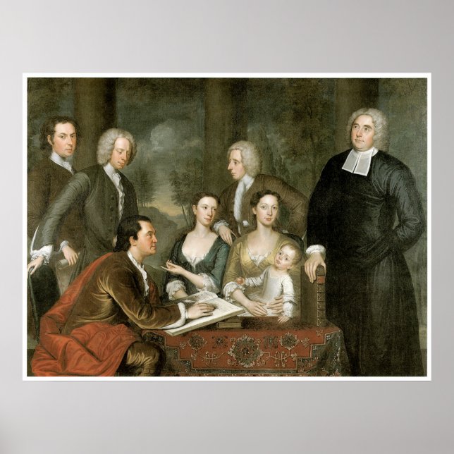 Bermuda Group - Dean George Berkeley & Family Poster (Vorne)