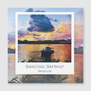 Bermuda-Hafen Magnetkarte