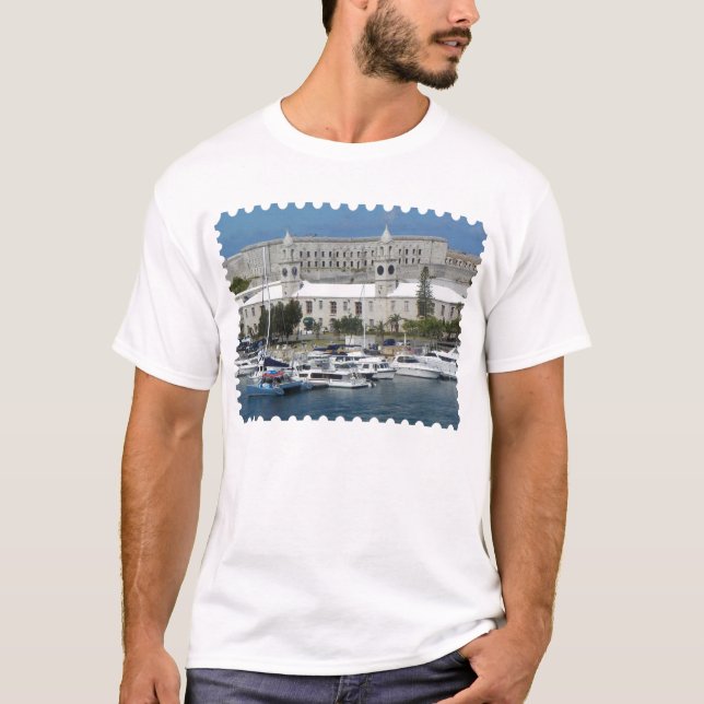Bermuda-Hafen T-Shirt (Vorderseite)
