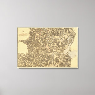 Bermuda hundert, Virginia Leinwanddruck