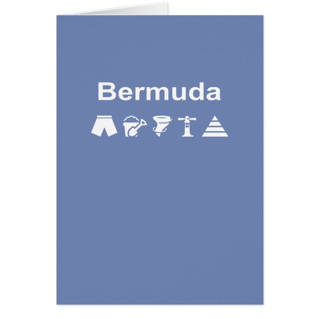 Bermuda Icons Monotone Dark (Vorne)