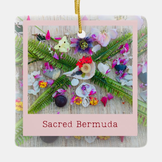 Bermuda ist ein Heiliger Ornament (Vorderseite)