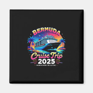 Bermuda-Kreuzfahrt 2025 Sonnenuntergang Urlaub Ges Magnet
