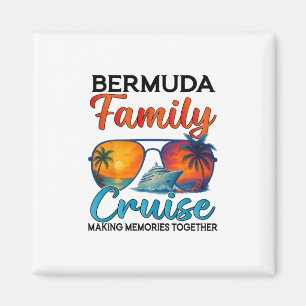 Bermuda-Kreuzfahrt Familienurlaub 2025 Bermuda-Kre Magnet