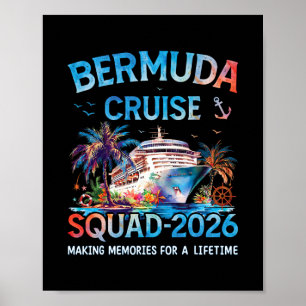 Bermuda Kreuzfahrt Gruppe 2026 Familienurlaub Poster
