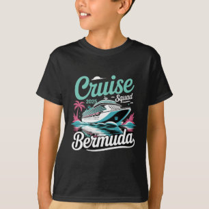 Bermuda Kreuzfahrt Team 2025 Familien Sommerurlaub T-Shirt