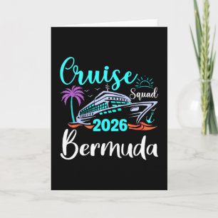 Bermuda Kreuzfahrt Team 2026 Familie Urlaub passen Karte