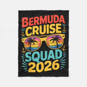 Bermuda-Kreuzfahrt-Urlaubsreise-Zuordnung Fleecedecke