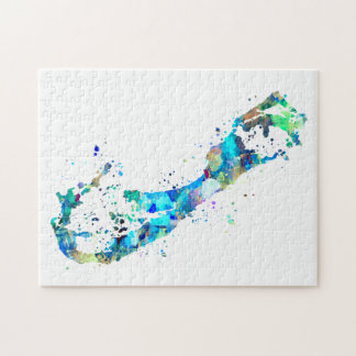 Bermuda Map Puzzle