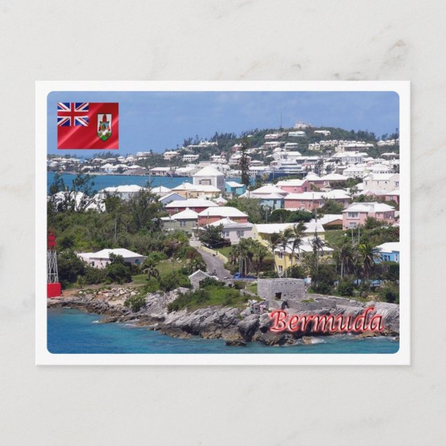 Bermuda - Panorama - Postkarte (Vorderseite)