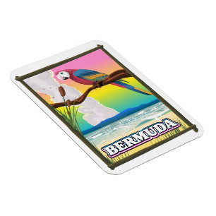 Bermuda Paradies. Magnet