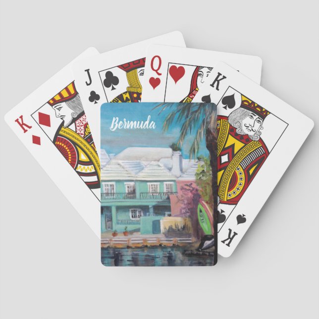 Bermuda Playing Cards Spielkarten (Rückseite)