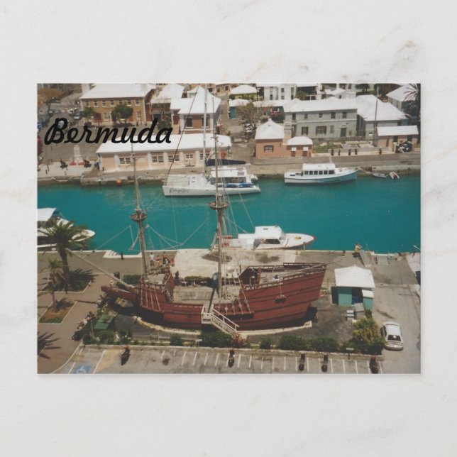 Bermuda Postcard Postkarte (Vorderseite)