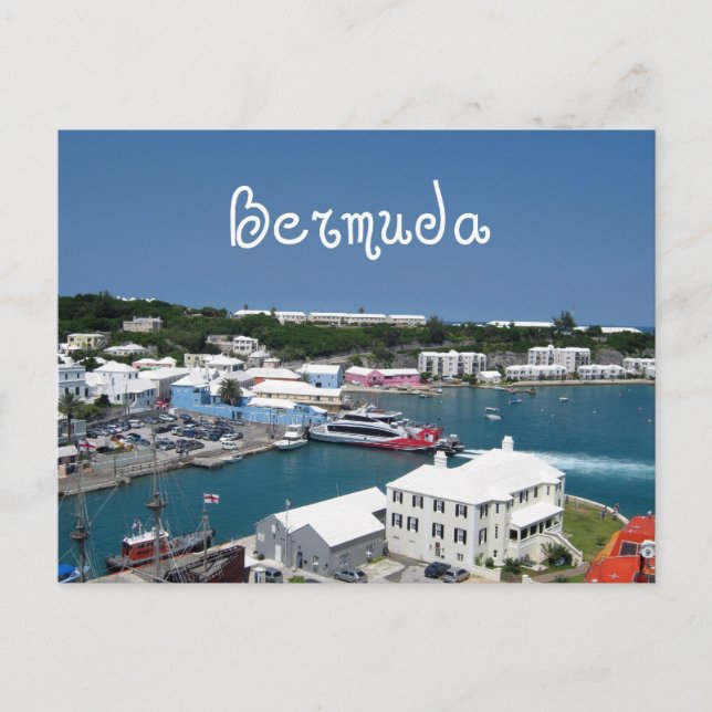 Bermuda! Postkarte (Vorderseite)