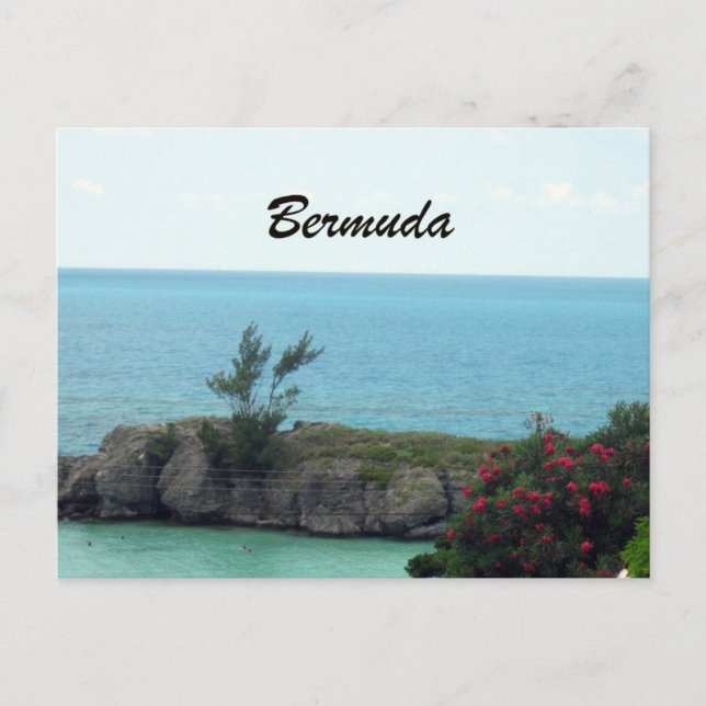 Bermuda Postkarte (Vorderseite)