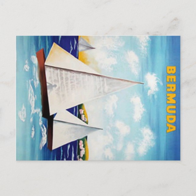 Bermuda Produkte Postkarte (Vorderseite)