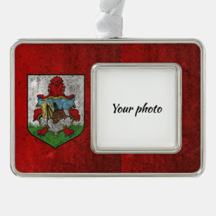 Bermuda Rahmen-Ornament Silber