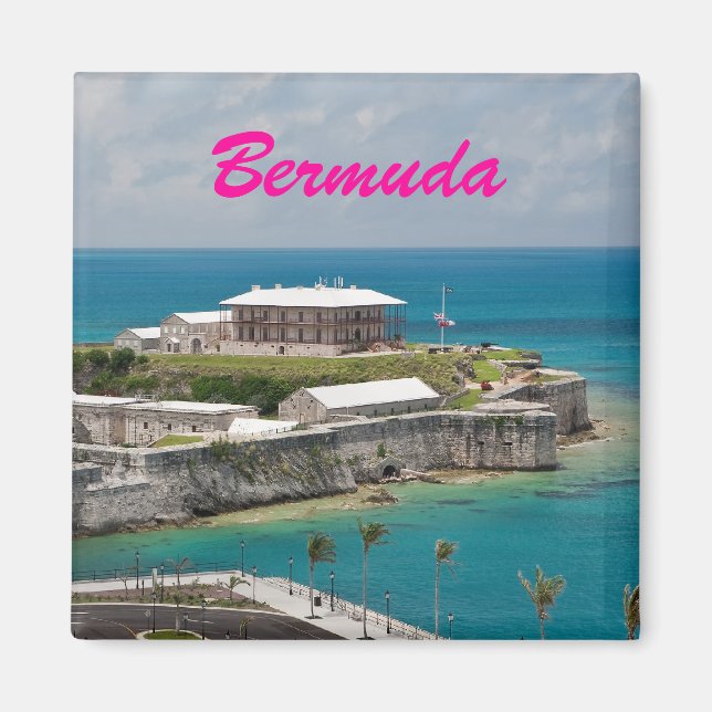 Bermuda Royal Naval Shipyard Magnet (Vorne)
