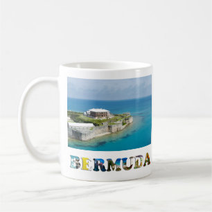 Bermuda Royal Navy Dockyard Travel Foto Kaffeetasse