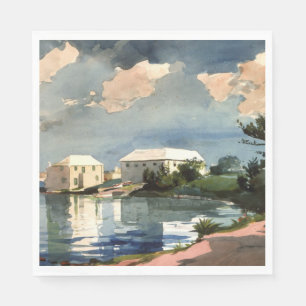 Bermuda, Salt Kettle Kunstwerk Serviette