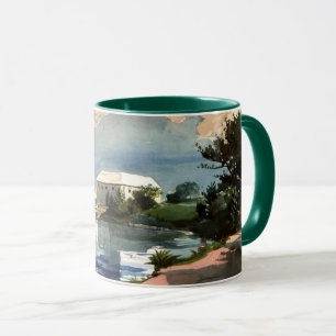 Bermuda, Salt Kettle Kunstwerk Tasse