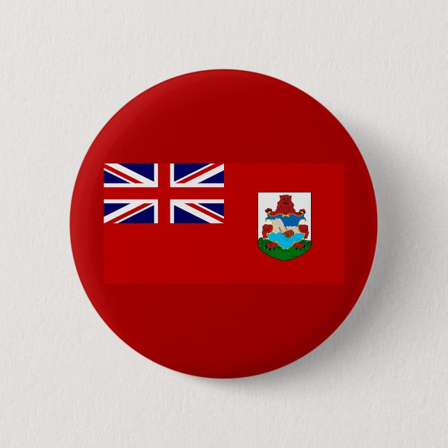 Bermuda-Staatsflagge Button (Vorderseite)