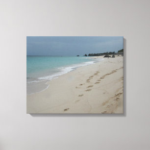 Bermuda-Strand Leinwanddruck