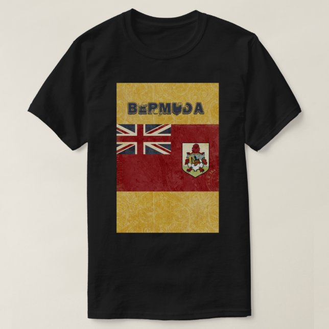 Bermuda T - Shirt Souvenir (Design vorne)