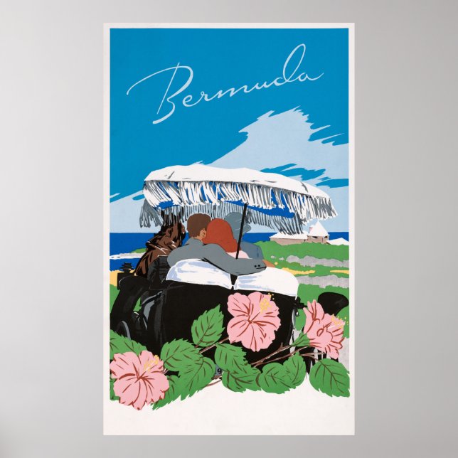 Bermuda Travel Poster (Vorne)