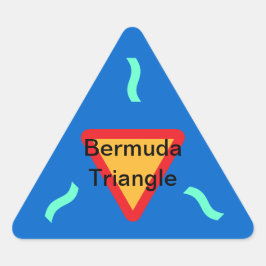 BERMUDA TRIANGLE Aufkleber (20)