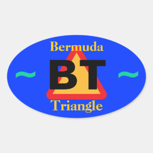 BERMUDA TRIANGLE Aufkleber (4)